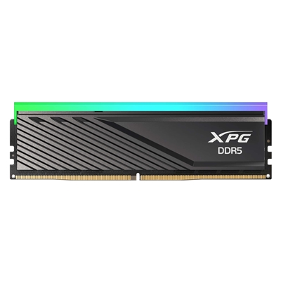 Adata LANCER RGB AX5U6000C3616G-SLABRBK DDR5 6000MHz, 16GB, (1 x 16GB) CL36-38-38, 1.35v, Retail, Black RGB System Memory