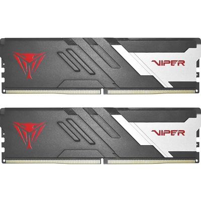 Patriot VIPER VENOM (PVV532G600C30K) 32GB (2X16GB) System Memory DRAM Kit, 6000MT/s, DDR5, CL30, Matte Black
