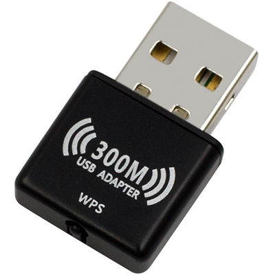 N300 WiFi 4 Wireless USB Adapter (Bulk Packaged/Poly Bag)
