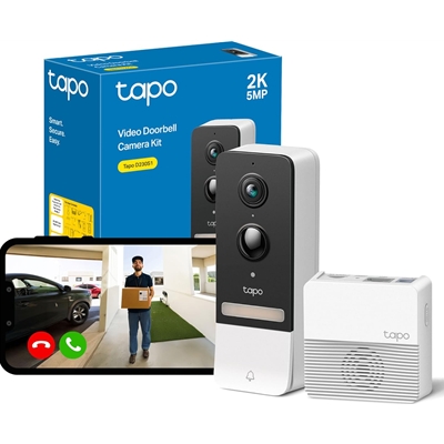 TP-Link Tapo D230S1 Smart Video Doorbell Camera Kit
