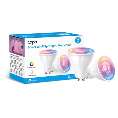 TP-Link Tapo L630(2-Pack) Smart Wi-Fi Spotlight, Dimmable, 2-Pack
