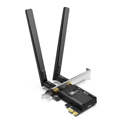 TP-Link Archer TX55E AX3000 Dual Band Wi-Fi 6 Bluetooth PCI Express Adapter
