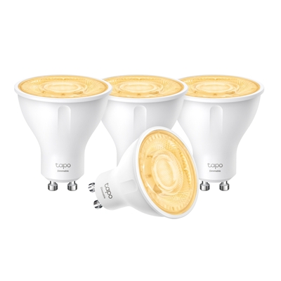 TP-Link Tapo L610(4-Pack) Smart Wi-Fi Spotlight, Dimmable, 4-Pack
